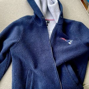 NFL Patriots hooded zip up